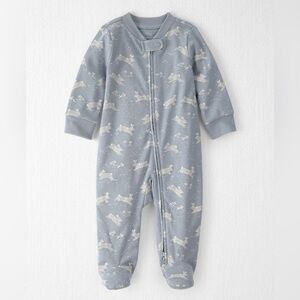 NWOT Little Planet Easter Blue Bunny 9 month onesie